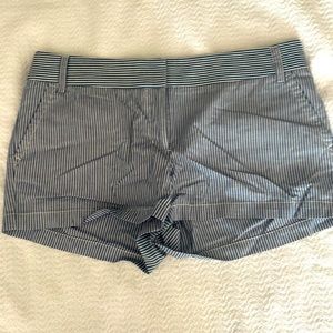 J Crew striped shorts